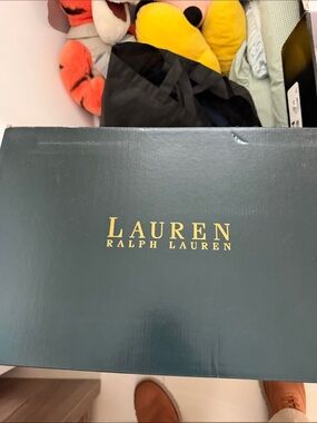 Lauren Ralph Lauren Dark Green Box with Gold Logo